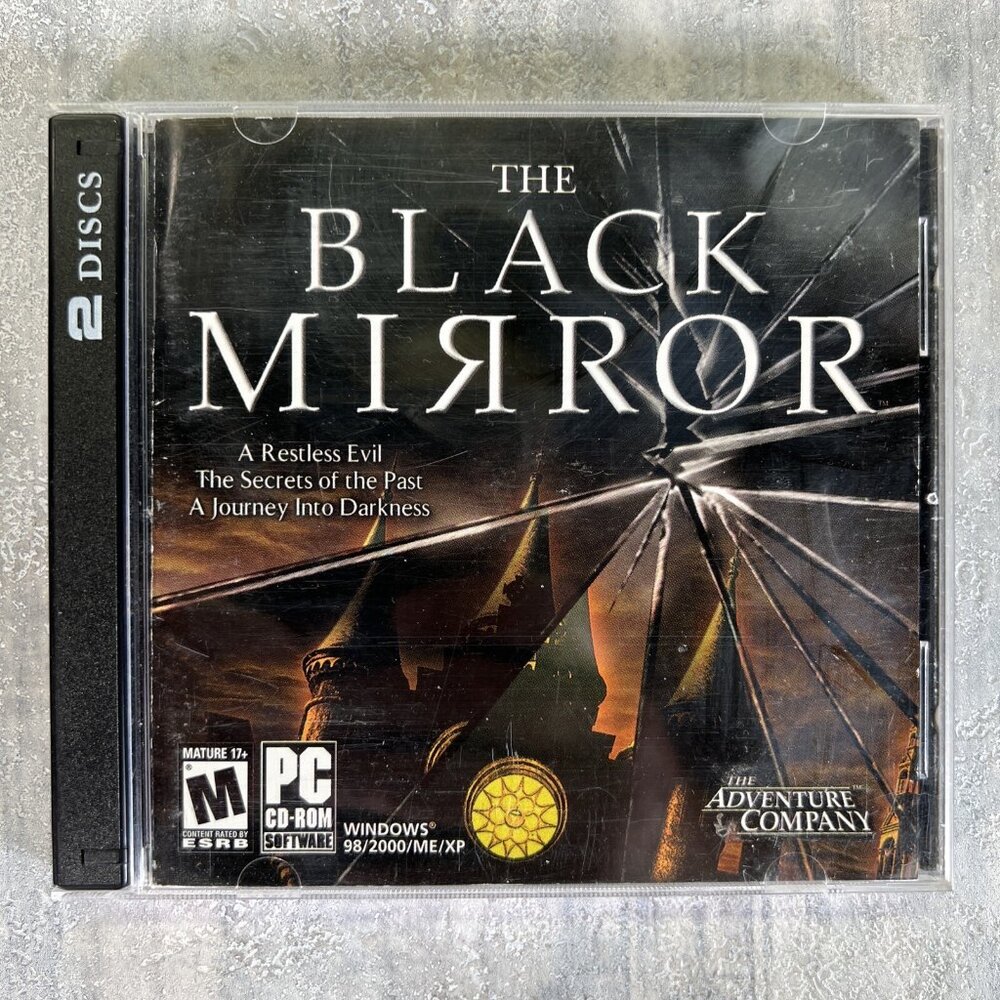 The Black Mirror PC CD-ROM 2003 2-Disc